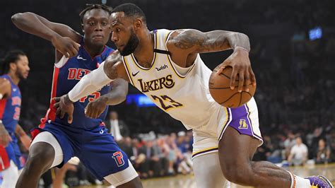 pistons vs lakers 2023